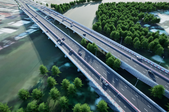 Thiết kế trục đường gần 8.800 tỷ đồng nối cảng Cát Lái đến Vành đai 3