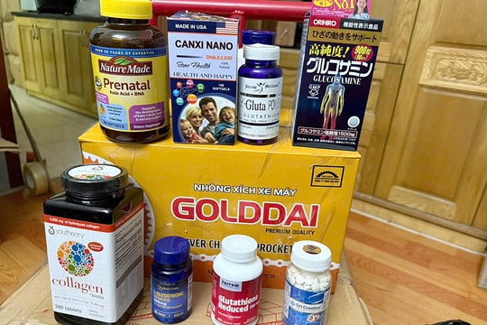 Thực phẩm chức năng giả tràn sàn online, công an khám xét hàng loạt địa điểm