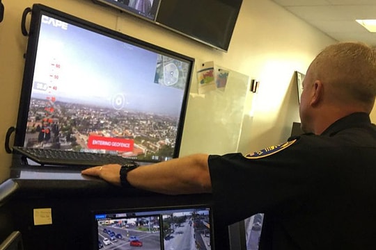 UAV - 'Đôi mắt trên không' giúp cảnh sát điều tra tội phạm