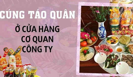 Cúng ông Công ông Táo ở cửa hàng kinh doanh như thế nào?