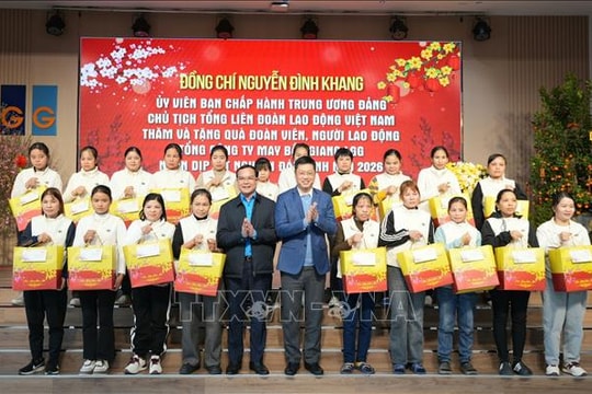 ​Chăm lo Tết cho công nhân, đồng bào các xã vùng cao Bắc Ninh