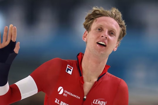 Olympic mùa Đông 2026: Môn trượt băng tốc độ 5.000 m nam có kỷ lục mới