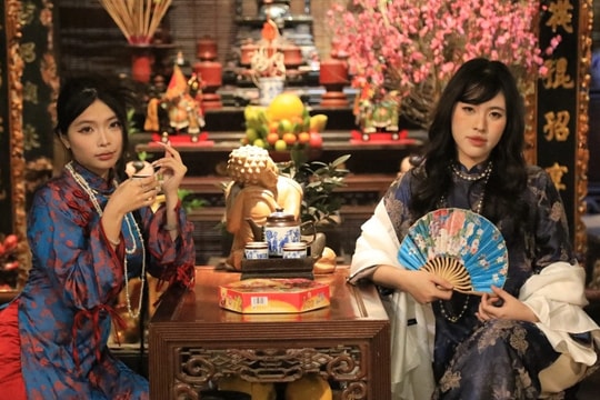 Chở căn nhà cổ Thanh Hoá ra Hà Nội, tái hiện nếp sống nhà giàu xưa đón Tết