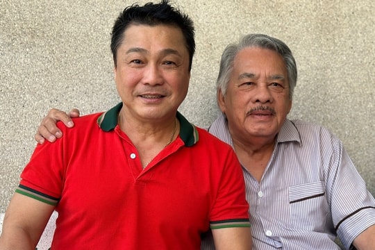 Lý Hùng chúc Tết tài tử Huỳnh Thanh Trà