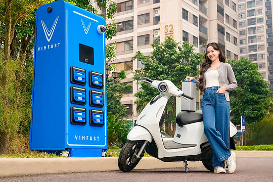 Xe điện VinFast sạc pin miễn phí đến năm 2029