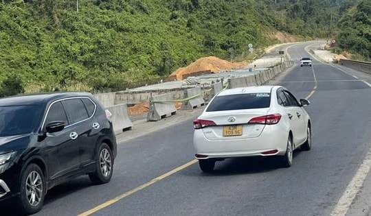 Thi đua 19 ngày đêm, dự án mở rộng cao tốc La Sơn – Hòa Liên giải ngân vượt kế hoạch