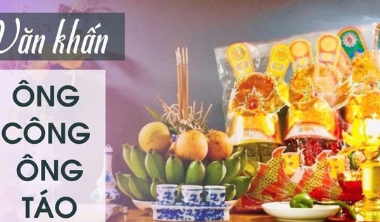 Bài văn khấn ông Công ông Táo 2026 chuẩn theo cổ truyền