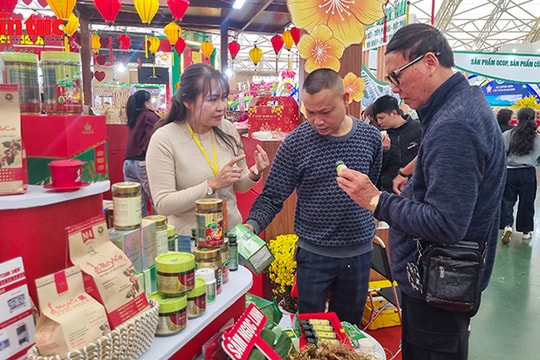 Doanh nghiệp Đà Nẵng mang đặc sản vùng miền tham gia Hội chợ Mùa Xuân