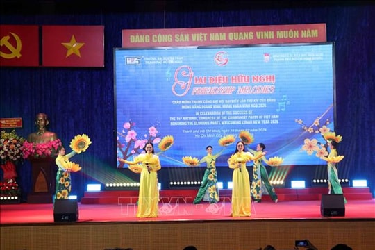'Giai điệu hữu nghị' mừng Xuân, mừng Đảng