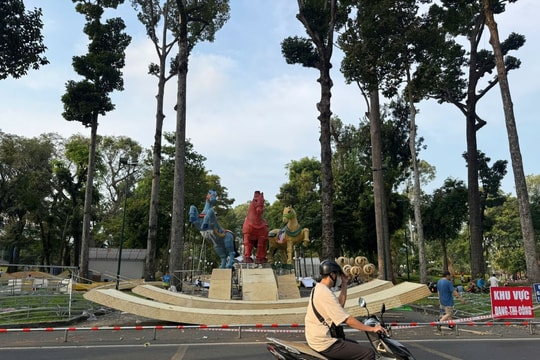 TP Hồ Chí Minh: Tạm cấm xe đường Trương Định phục vụ khai mạc Hội Hoa Xuân 2026