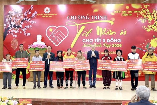Tết Nhân ái 2026: Hơn 1,3 triệu phần quà đã đến với người dân trên cả nước