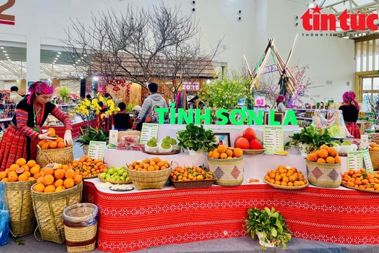 Không gian văn hóa truyền thống và sản phẩm đặc trưng thu hút khách tại Hội chợ Mùa Xuân 2026