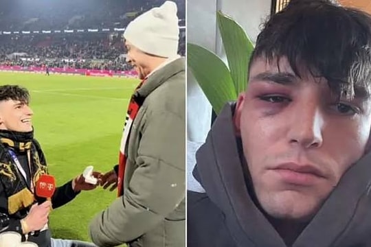 Trọng tài bị đánh sau khi cầu hôn bạn trai đồng giới