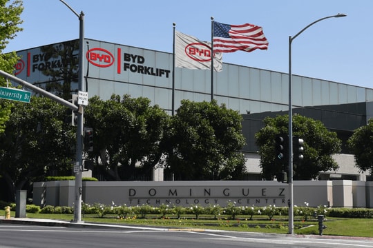 BYD kiện chính phủ Mỹ vì thuế quan ngăn xe nhập khẩu