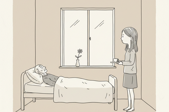 Tôi mâu thuẫn khi phải chăm sóc người cha nát rượu từng đày đọa mẹ