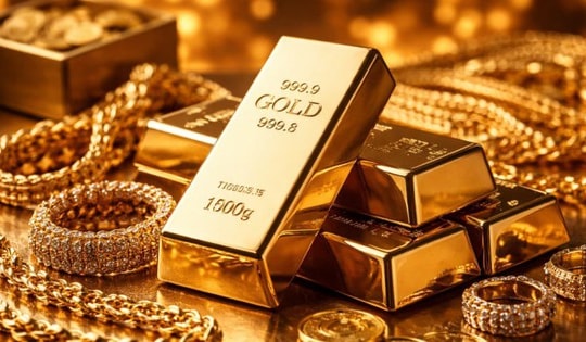 Giá vàng hôm nay 10/2: Vàng SJC và vàng nhẫn vẫn sốt giá cùng với giá vàng thế giới