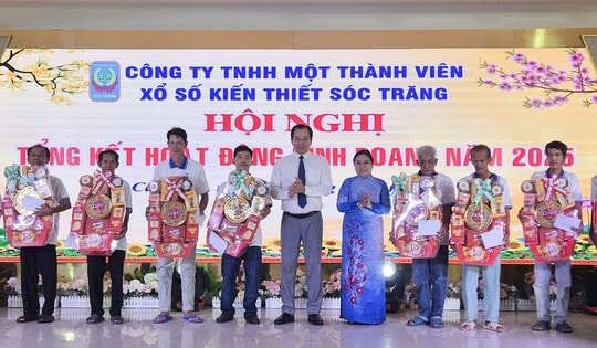 Công ty Xổ số Sóc Trăng nộp ngân sách trên 2.321 tỉ đồng