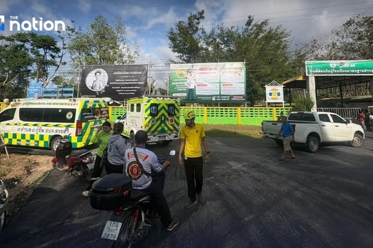 Tay súng xông vào trường học ở Thái Lan, bắt giáo viên và học sinh làm con tin