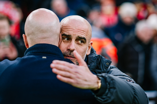 Guardiola không quan tâm cách biệt điểm số với Arsenal