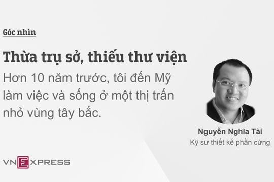 Thừa trụ sở, thiếu thư viện