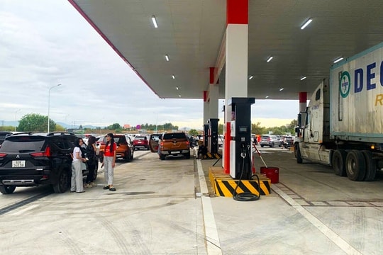 Cao tốc nối TP HCM - Nha Trang có trạm xăng sau nửa tháng gián đoạn