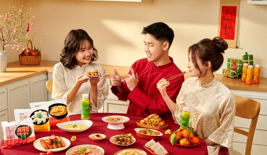 Tết nhẹ gánh bếp núc vẫn trọn vị sum vầy cùng TH true FOOD