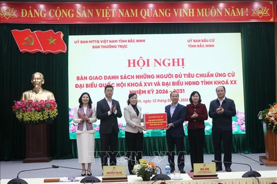 Bầu cử Quốc hội và HĐND: Tổ chức công khai việc lấy ý kiến nhận xét và tín nhiệm với các ứng cử viên
