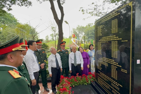 Tri ân các thế hệ chiến sĩ Biệt động Sài Gòn trong mùa xuân nghĩa tình