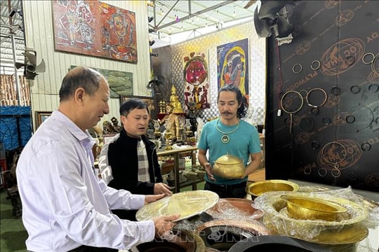 Sức sống làng nghề đúc đồng Đại Bái