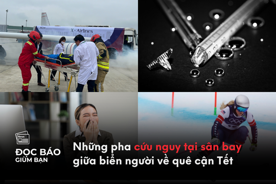 Những pha cứu nguy tại sân bay giữa biển người về quê cận Tết