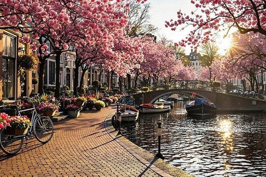 Tour châu Âu kín khách Việt dịp Tết