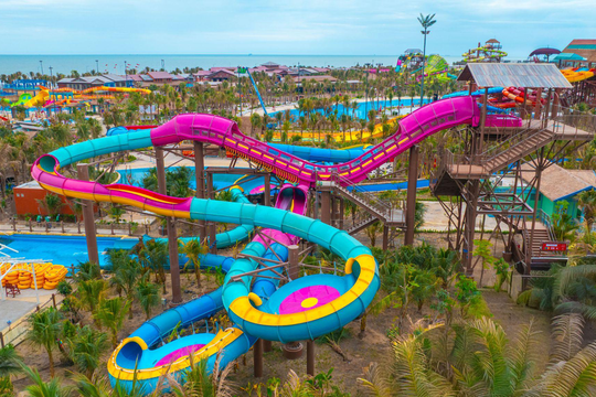 Công viên nước Sun World Vung Tau đạt hai kỷ lục thế giới