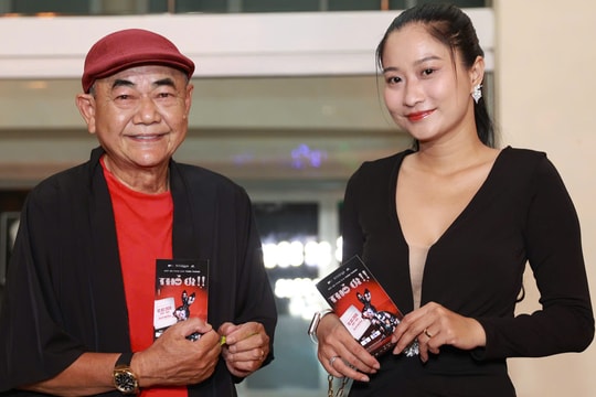 Nghệ sĩ Việt Anh cùng bạn gái dự ra mắt phim của Trấn Thành