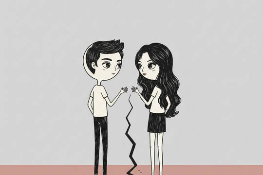 Hạ mình xin ba mẹ anh cho chúng tôi ở bên nhau