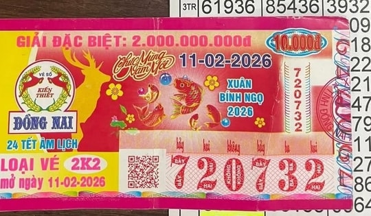 Xổ số miền Nam: Người trúng 2 giải độc đắc vé Xuân Bính Ngọ 2026 đã lộ diện