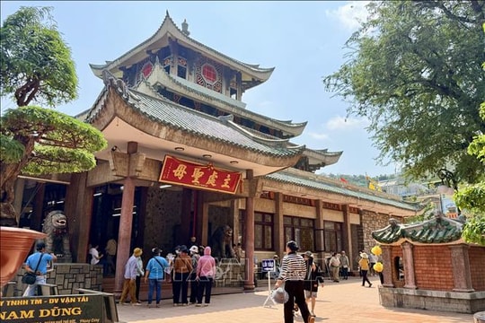 Bảo đảm an ninh, an toàn cho du khách du Xuân tại Khu du lịch quốc gia Núi Sam