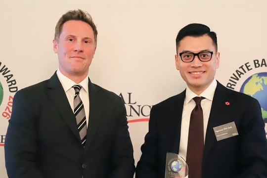 Techcombank nhận giải ngân hàng Private Banking tốt nhất Việt Nam