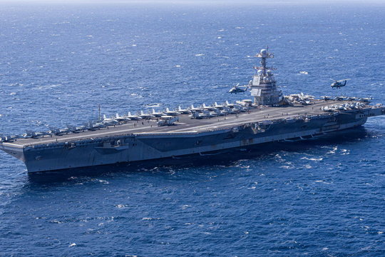 Mỹ có thể sắp điều siêu tàu sân bay 13 tỷ USD tới Trung Đông
