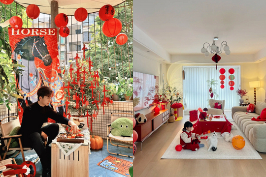 Những không gian nhà trang trí Tết của người trẻ