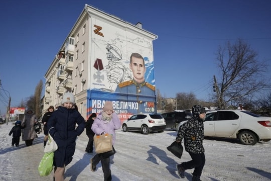 Diện mạo đổi khác của thành phố Nga sau 4 năm chiến sự