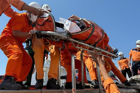 Điều tàu cứu hành khách Đức gặp nạn trên biển