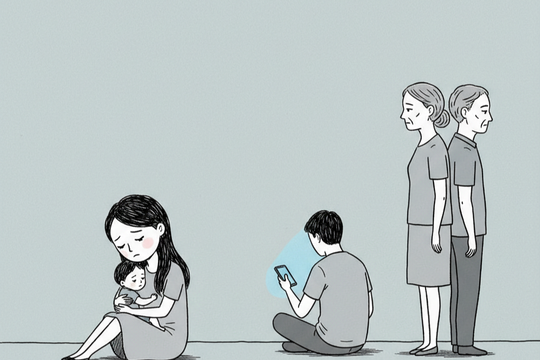 Bố mẹ chồng đồng tình với những hành vi sai trái của chồng tôi