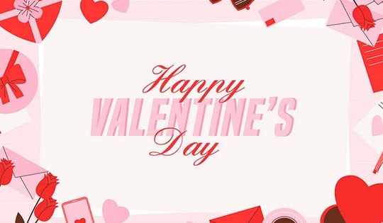 Những mẫu thiệp Valentine 14/2 đẹp nhất 2026