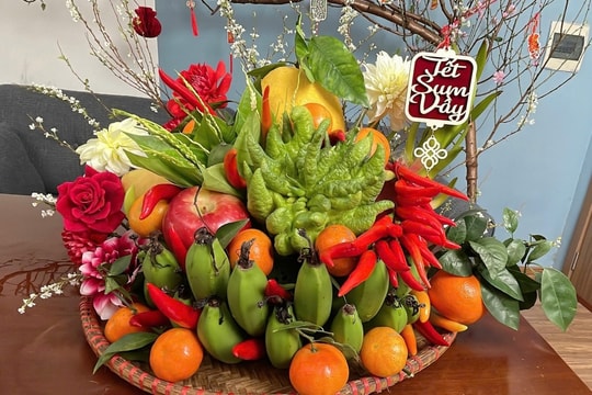 Vì sao mâm cỗ Tết phải chưng ngũ quả?