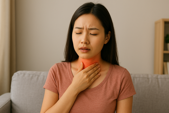 5 cách giảm trào ngược họng thanh quản dịp Tết