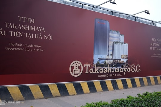 Takashimaya sẽ mở trung tâm thương mại ở nơi giá đất đắt nhất Hà Nội