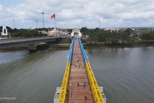 Cầu Hiền Lương sau trùng tu