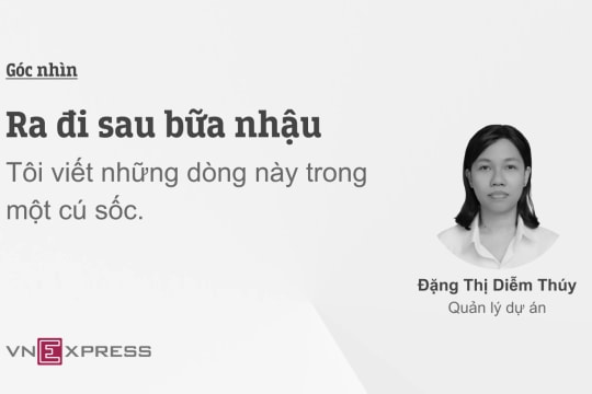 Ra đi sau bữa nhậu