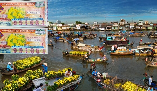 Xổ số miền Nam: Giải độc đắc trúng ở nơi có chợ nổi Cái Răng