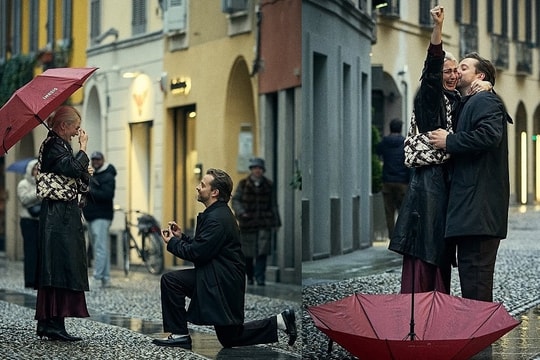 Kỳ phùng địch thủ trượt băng đính hôn ngày Valentine